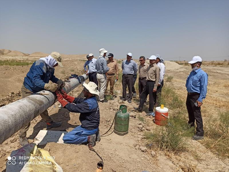 پروژه های گازرسانی شرق استان مورد بررسی بازدید قرار گرفت