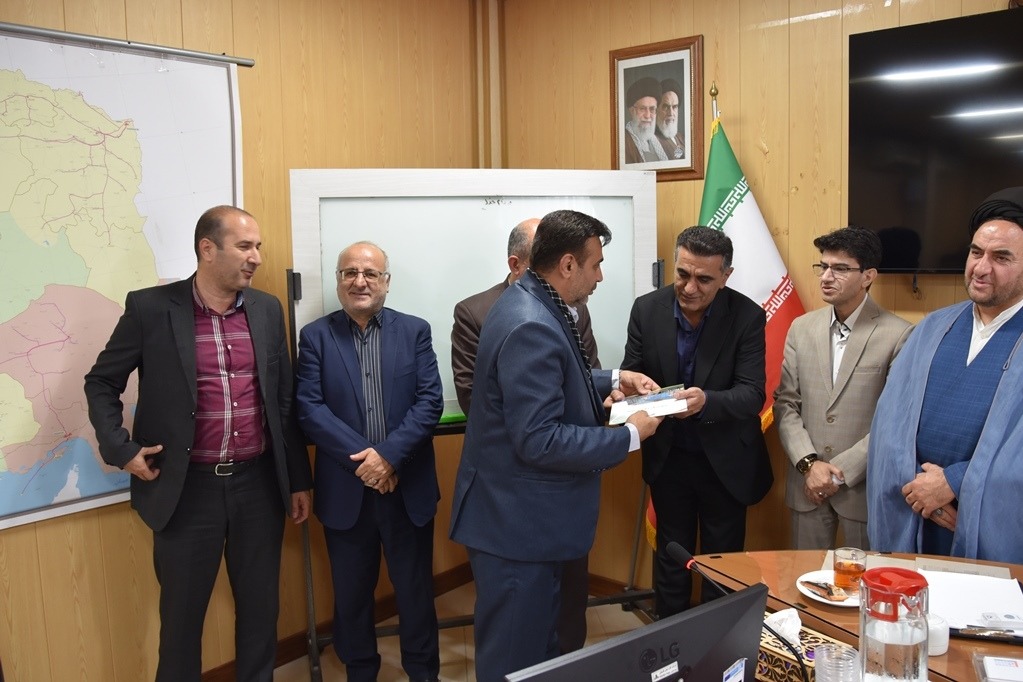   سرپرست جدید حراست شرکت گاز استان گلستان منصوب شد