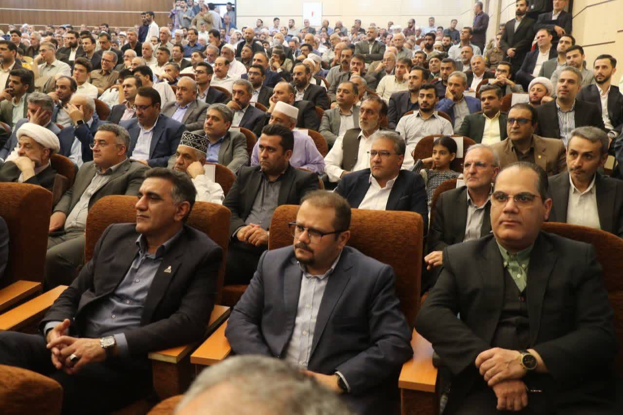   حضور مهندس ابوالفضل نرسی مدیر عامل شرکت گاز استان  در مراسم تکریم و معارفه رئیس کل دادگستری استان